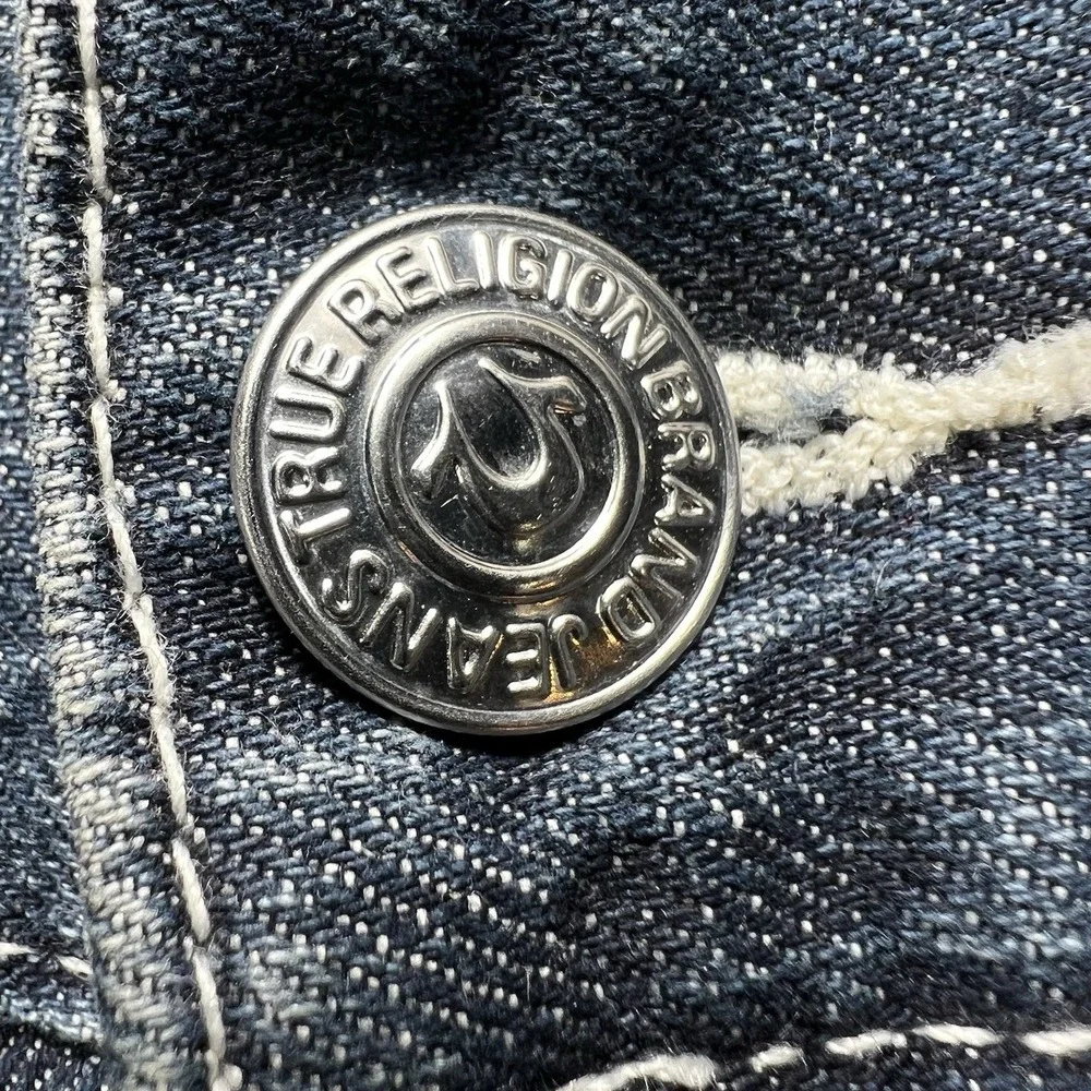 True‎ Religion Jeans Men's 33 (Actual 35x33.5) Lonestar Straight Flap Pocket Y2K